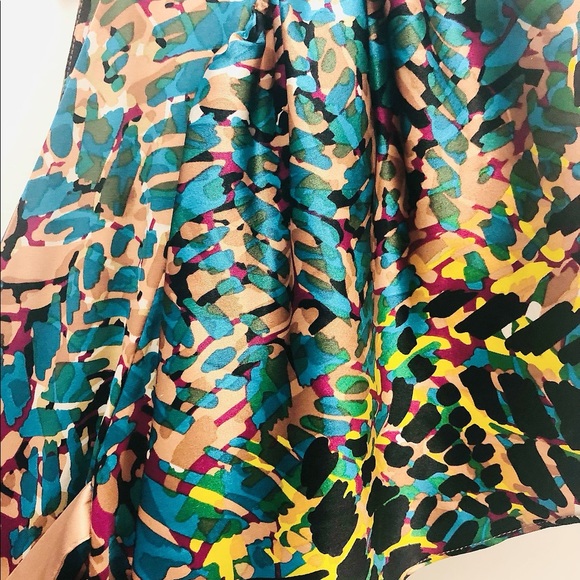 Marciano by Guess Silk Flutter Sleeve Blouse, S - Picture 3 of 3